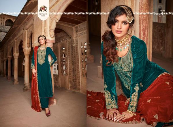 Mumtaz Tehwaar Velvet Pashmina Dress Material Collection 